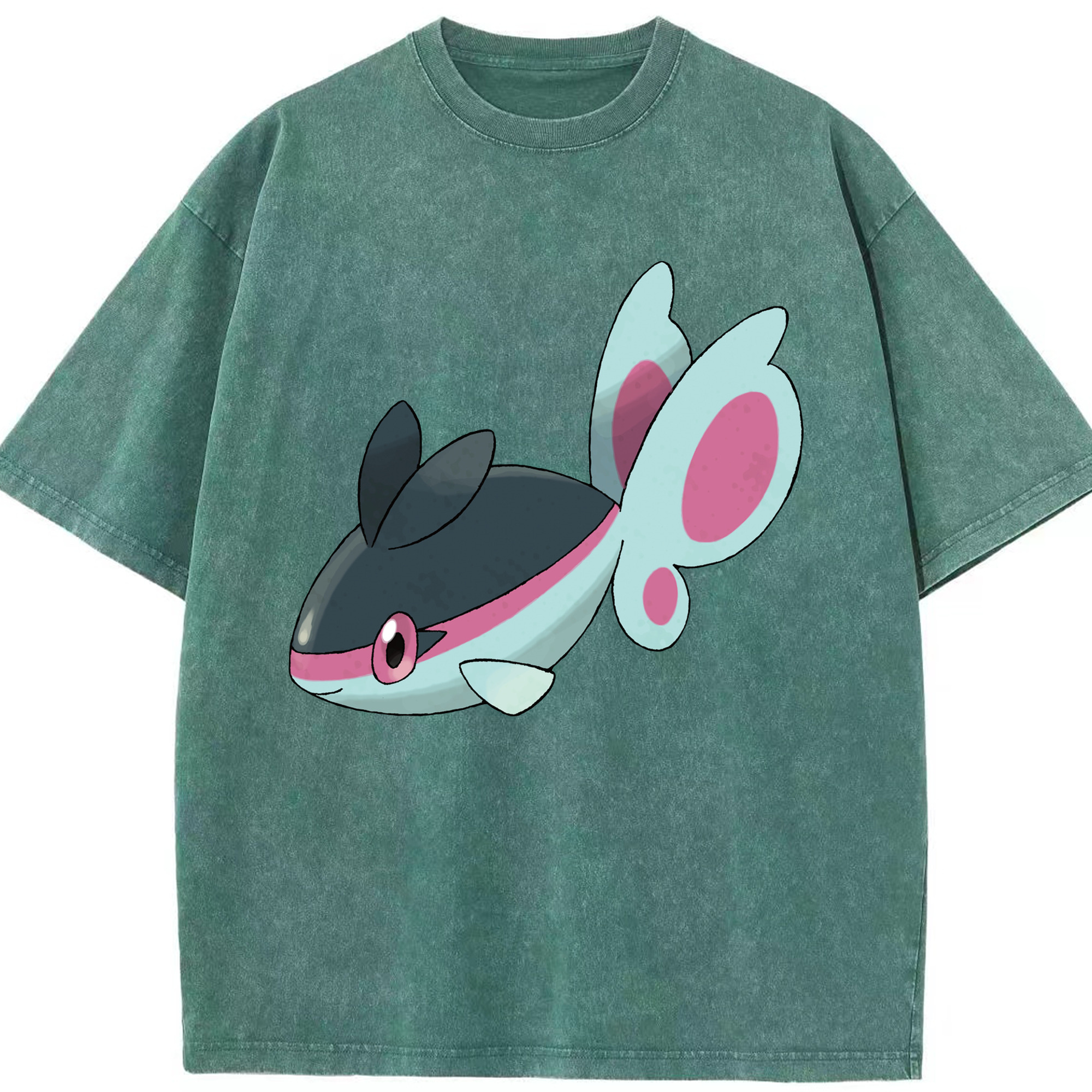 （画像用） ポケットモンスター Pokémon 綿100% ヴィンテージ風 半袖Tシャツ（フロントプリント）